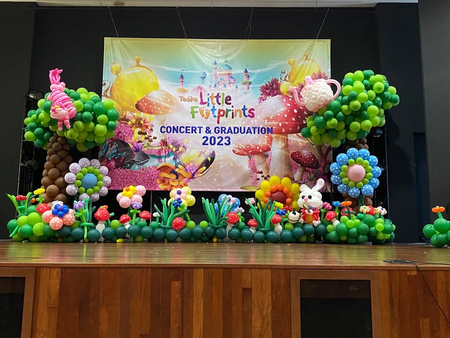 The Concert and Graduation 2023 stage